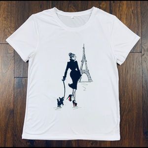Vintage Vogue Paris Girl T Shirt